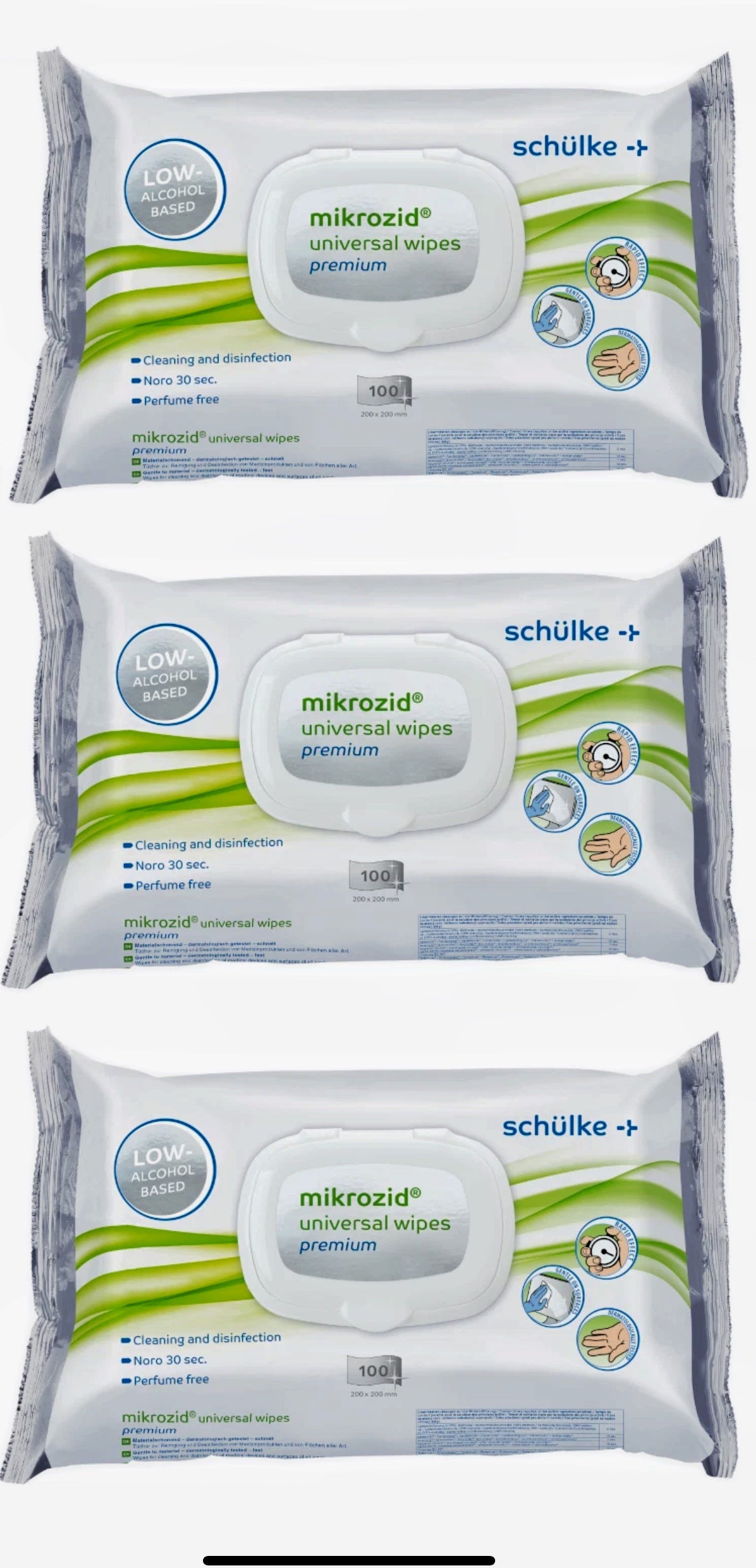Schülke Mikrozid® Universal Wipes Premium – 100 Desinfektionstücher